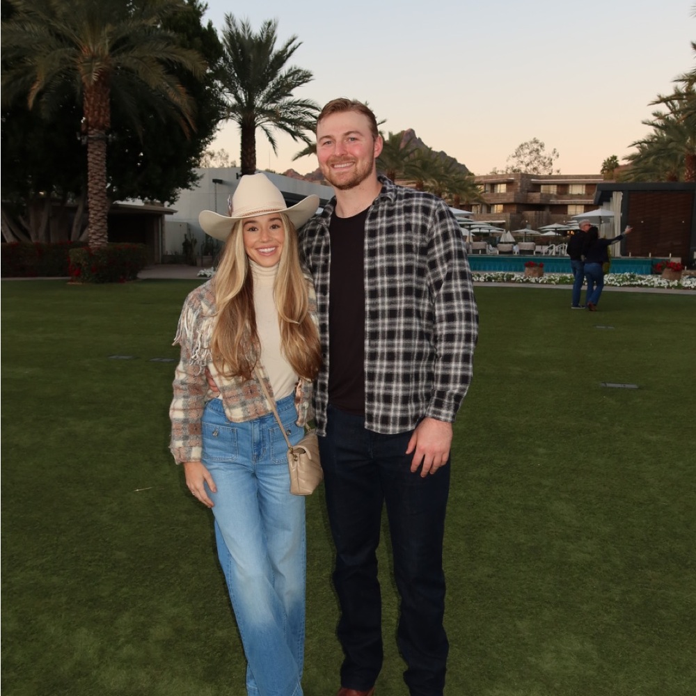 Stylish Plaid Jacket and Denim Jeans